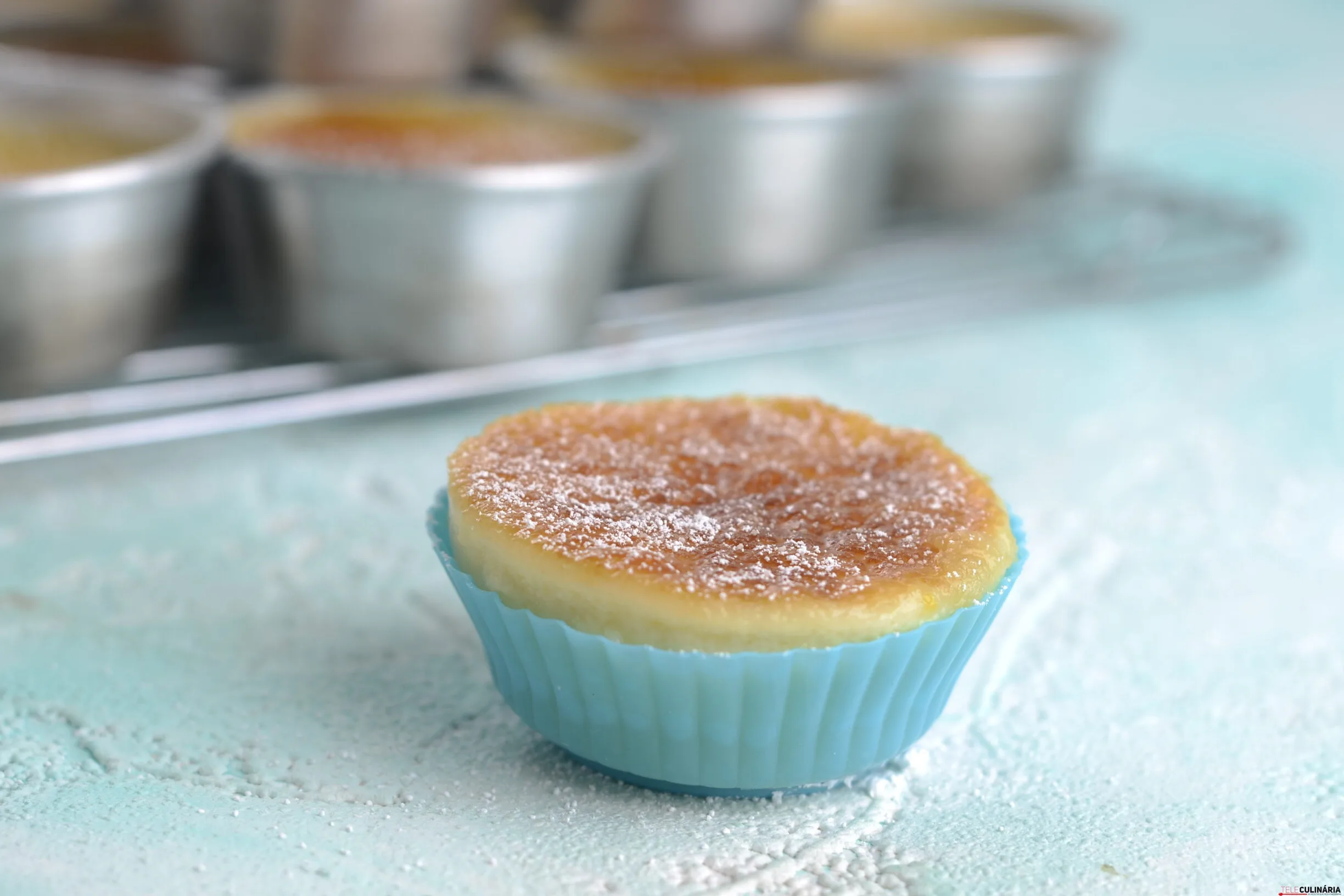 Queijadinhas de leite (robot de cozinha)