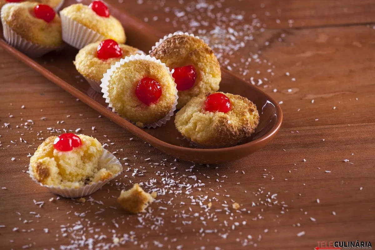 Queques rápidos de coco