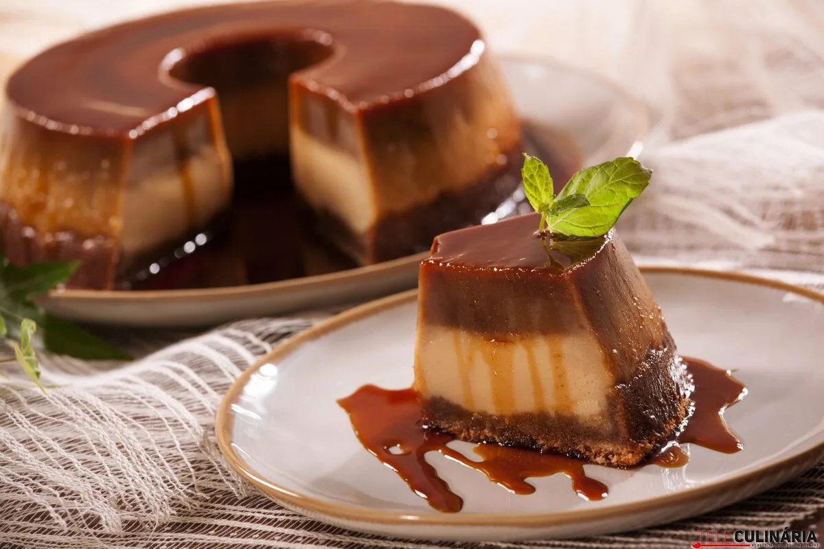 Bolo pudim de leite condensado