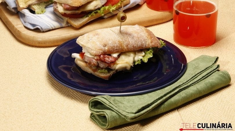 sandes à portuguesa