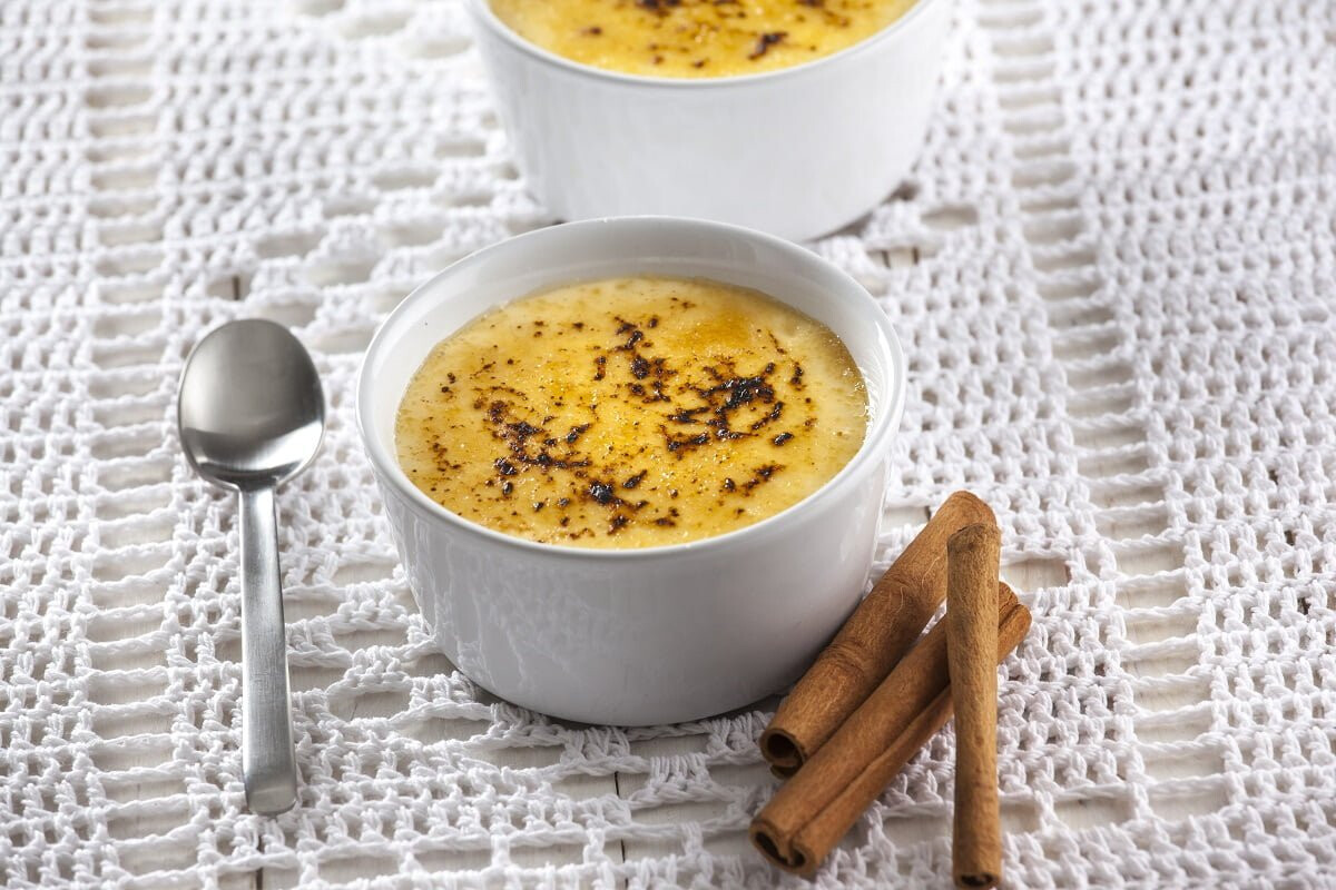 Receita de leite creme de arroz (robot de cozinha)