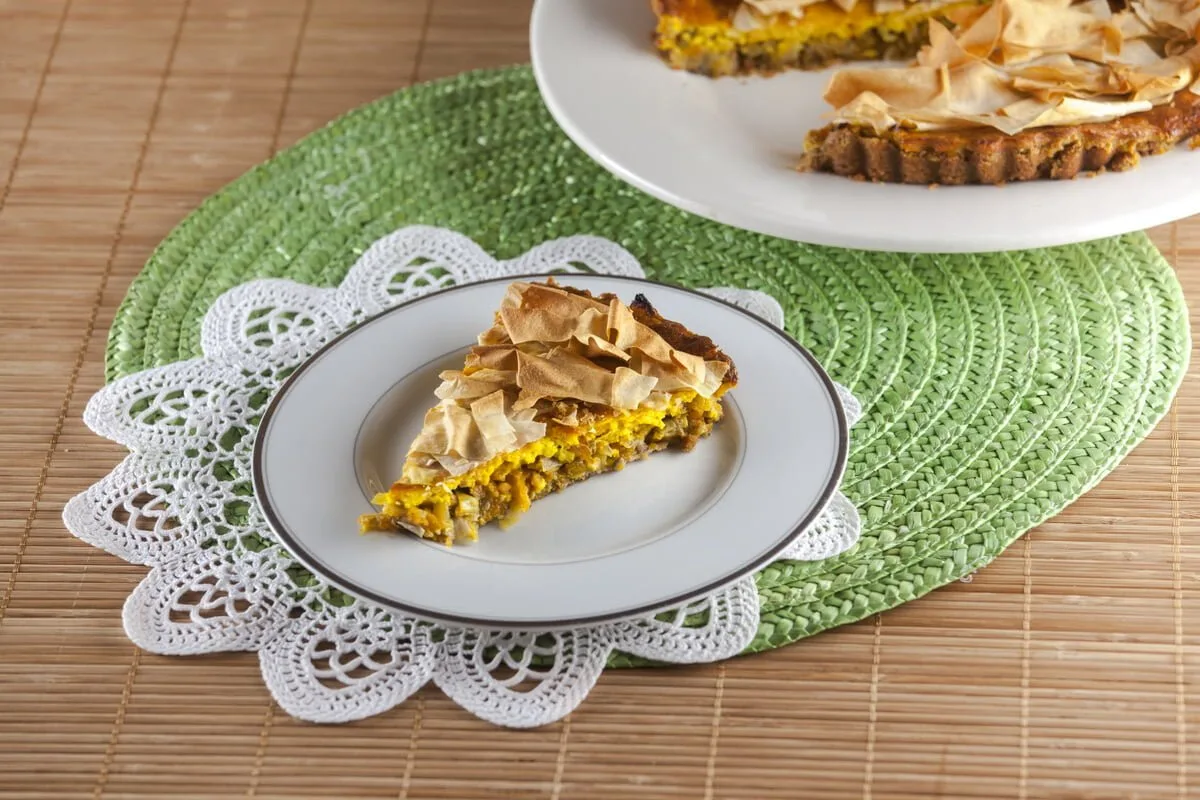 Tarte de legumes (robot de cozinha)