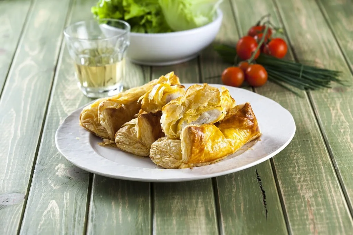 Almofadas de bacalhau (robot de cozinha)