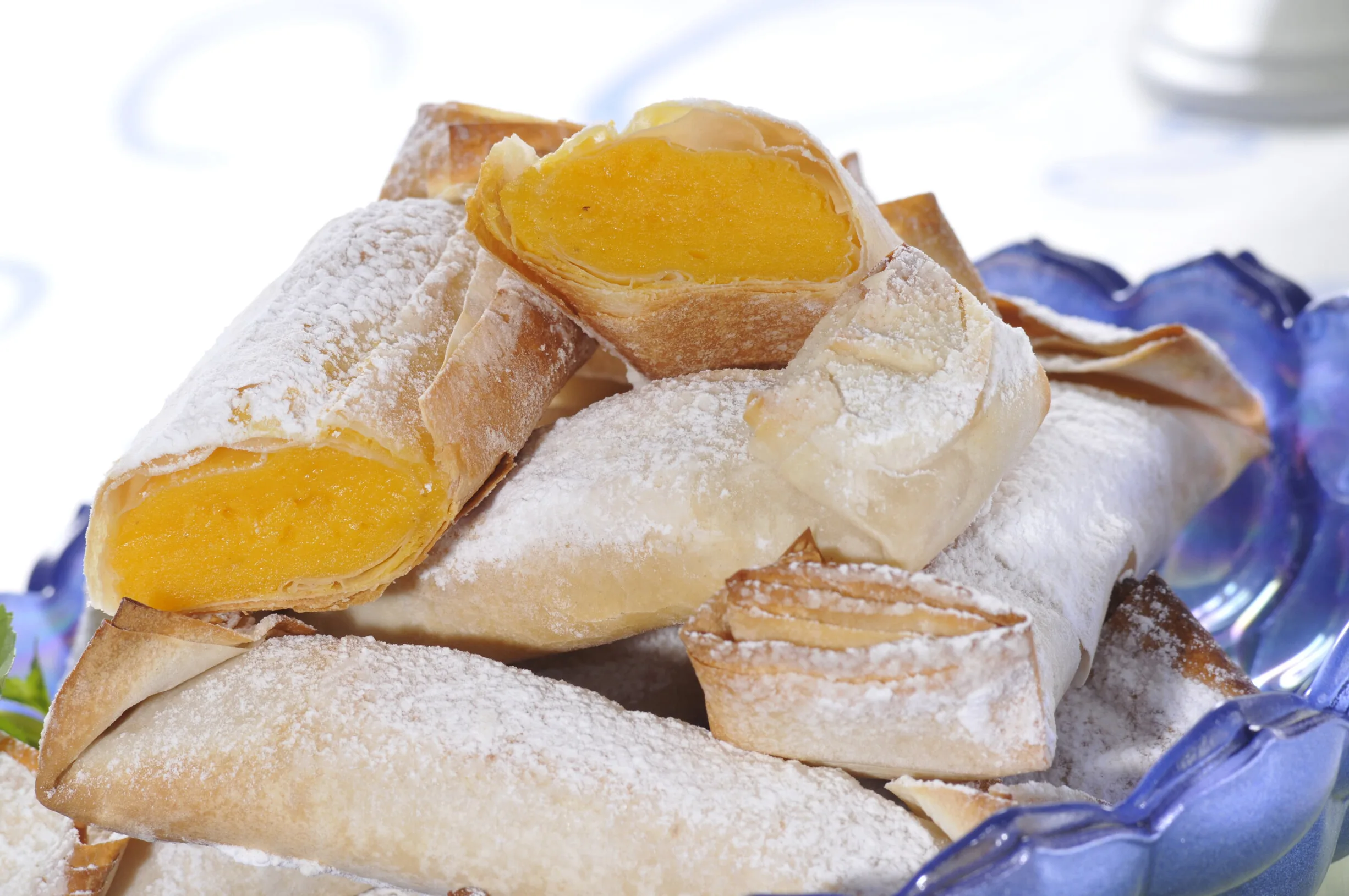 Trouxas de ovos moles (robot de cozinha)