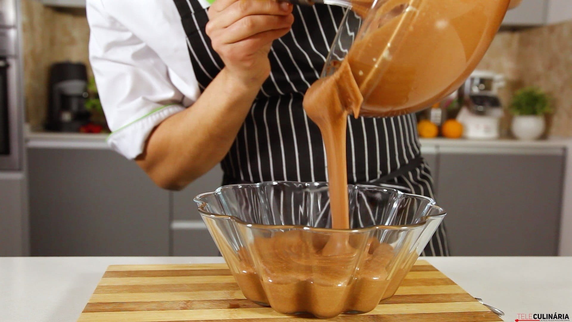 Mousse de chocolate e laranja