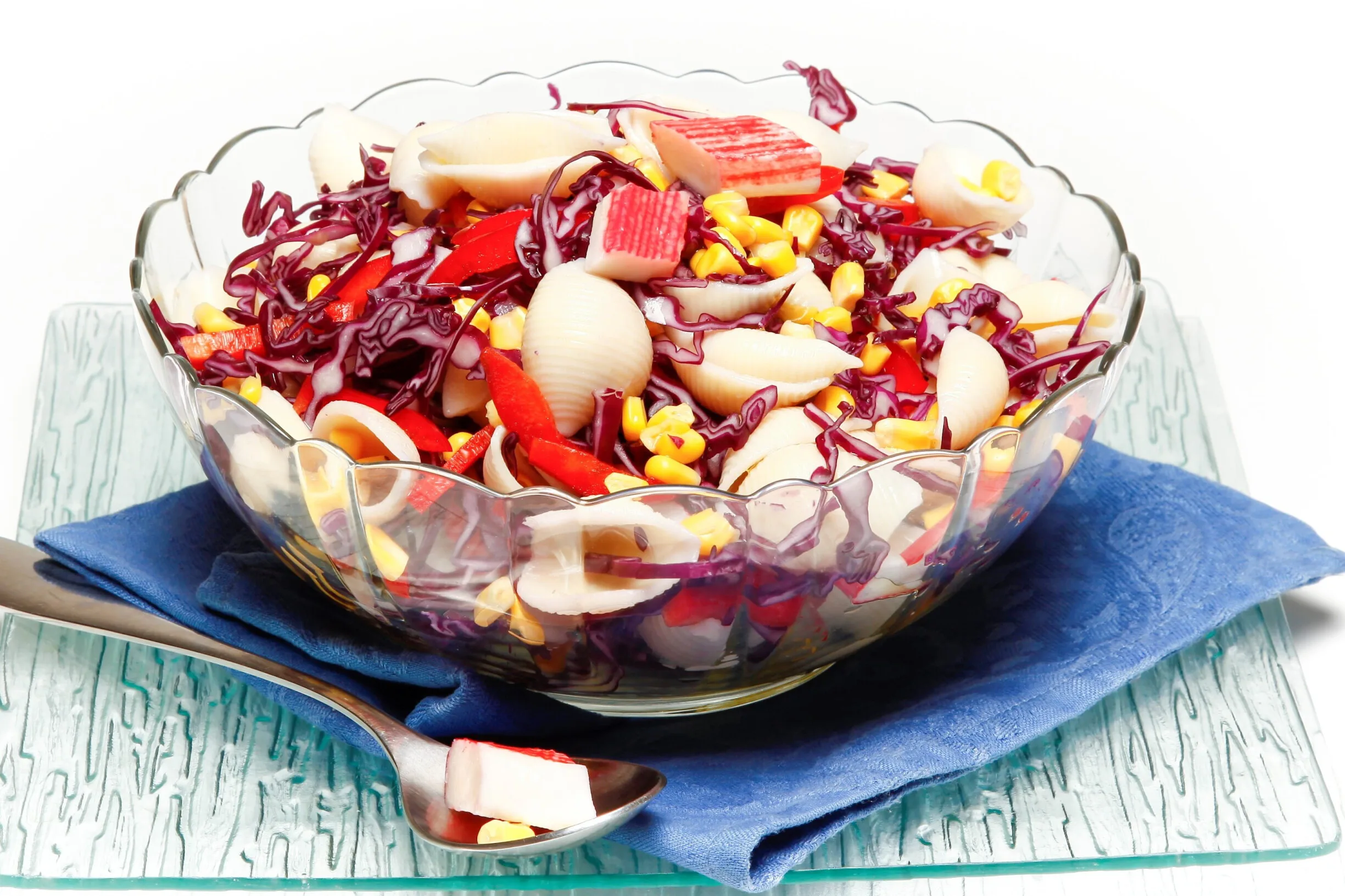 Salada de búzios com delícias do mar