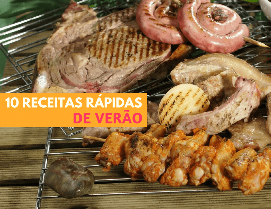 10 receitas rápidas de Verão