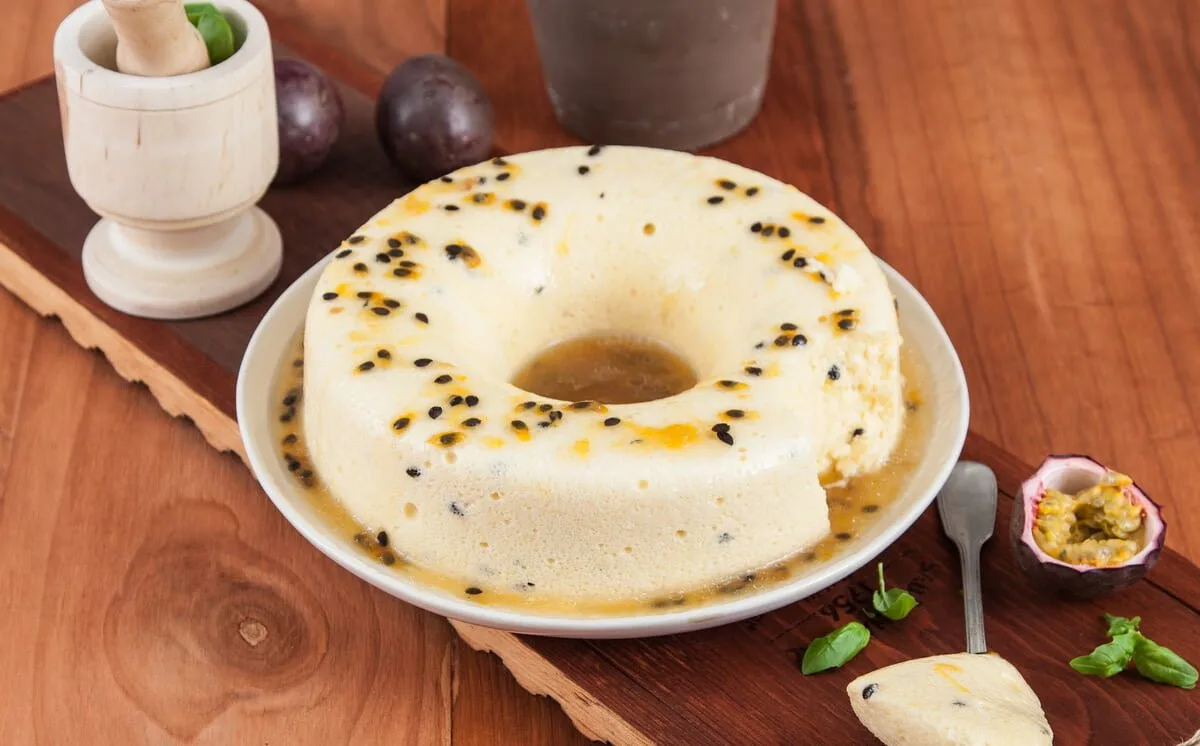 Receita de semifrio de maracujá