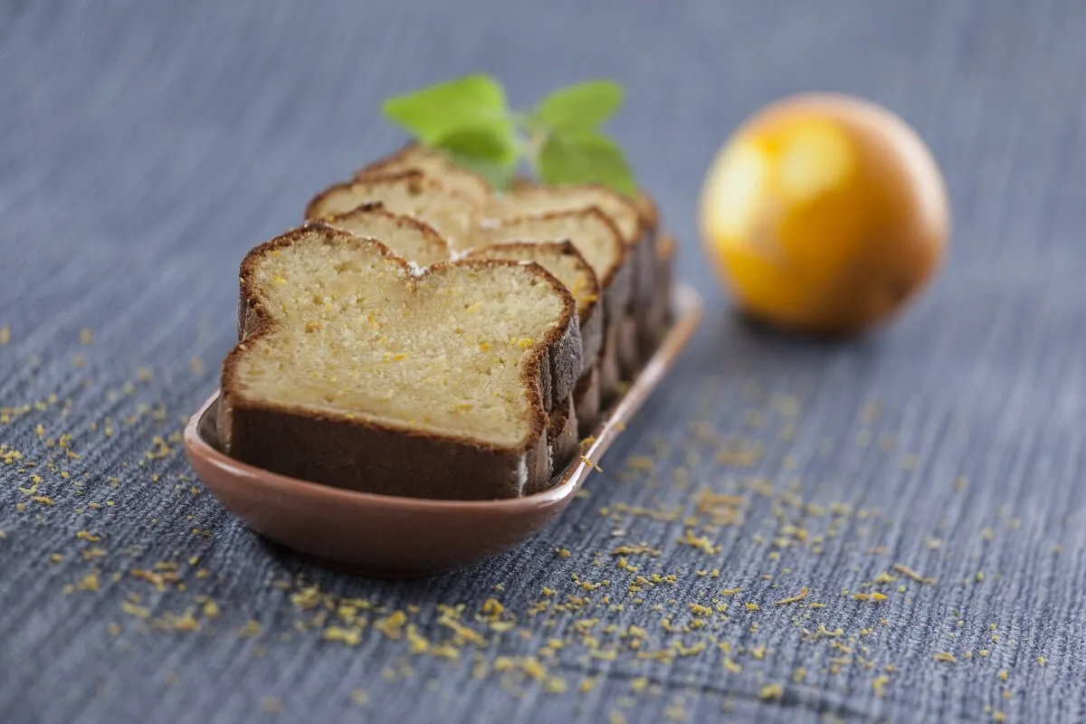Bolo de iogurte com laranja