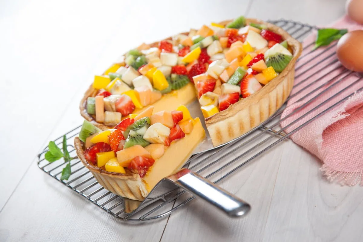 Tarte de frutas fresca