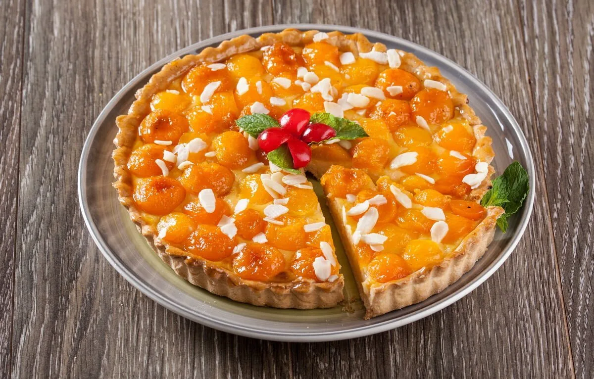 Tarte de abóbora com creme de pasteleiro