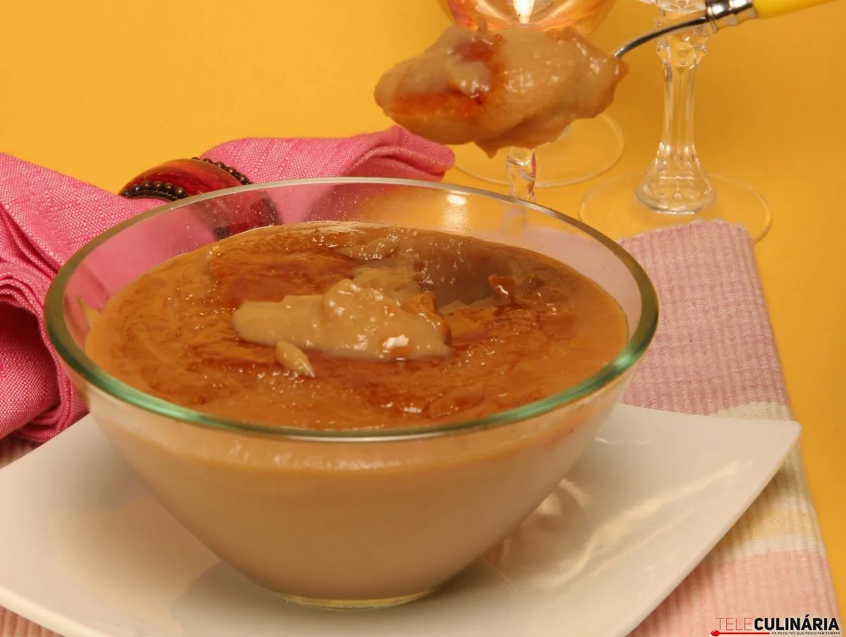 Cremoso de caramelo (robot de cozinha)