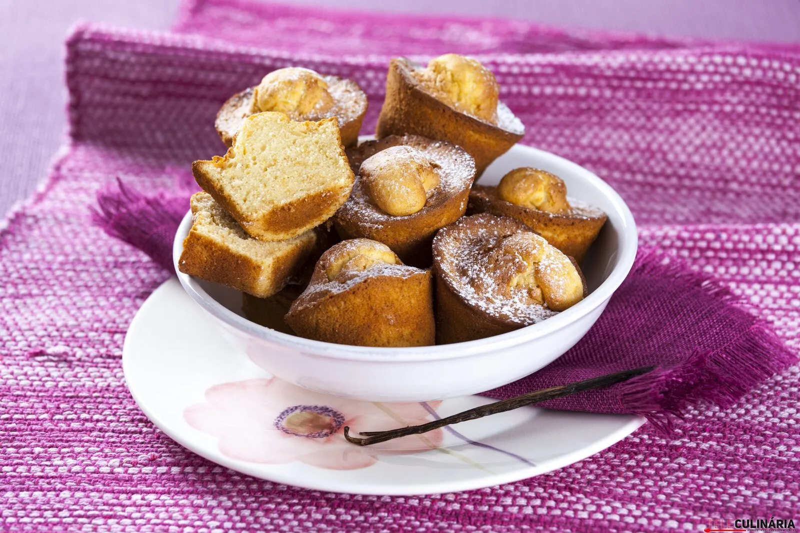 Bolinhos de baunilha