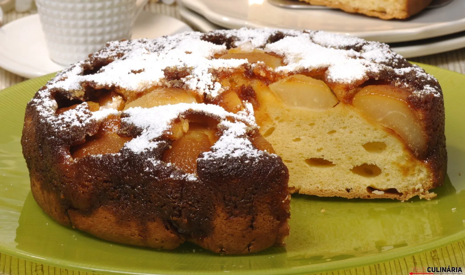 Bolo de pêras (robot de cozinha)