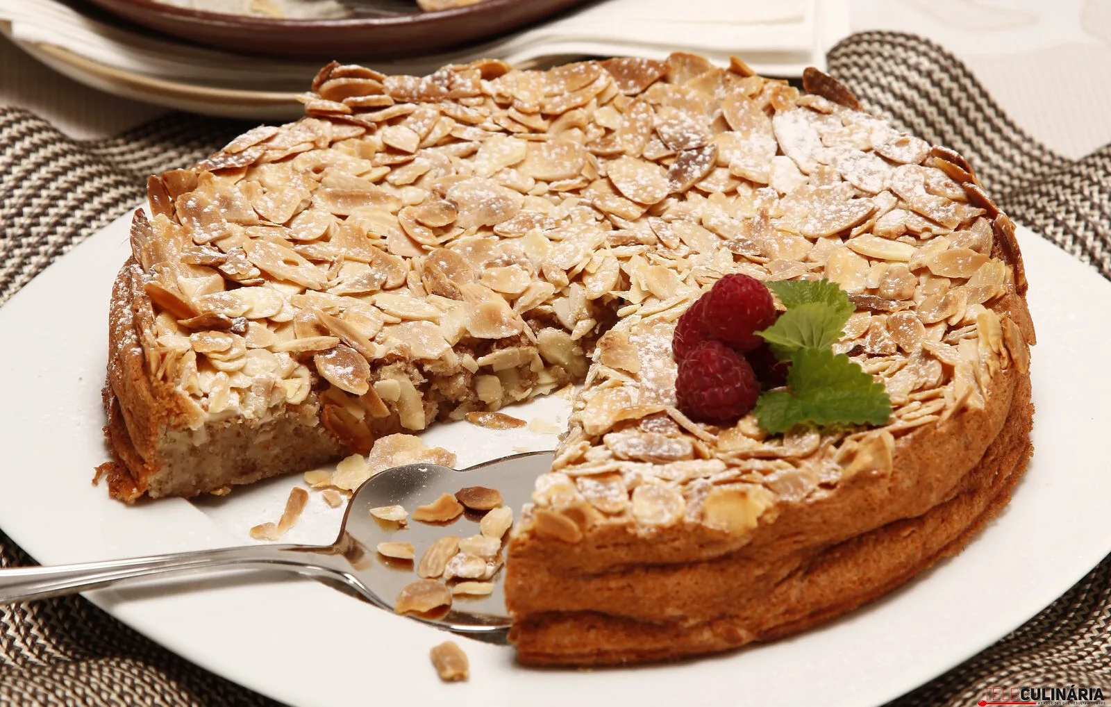 Tarte de amêndoa