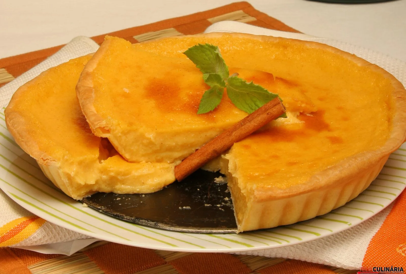 Tarte cremosa (robot de cozinha)