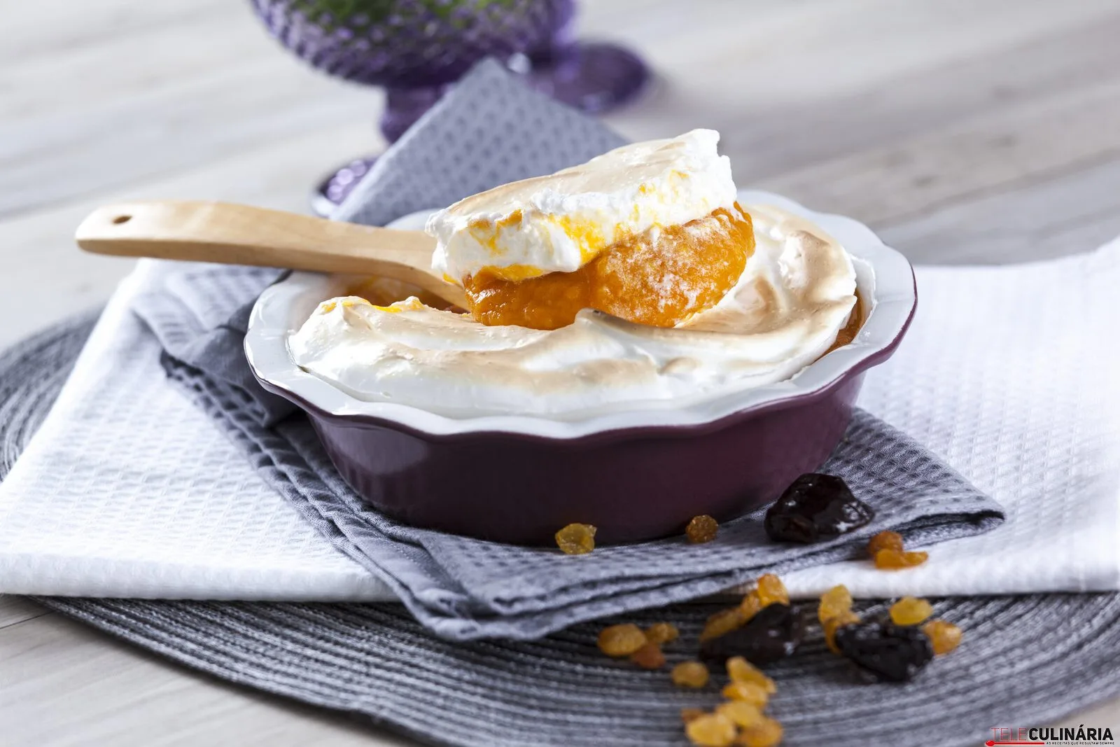 Delícia de abóbora com frutos secos