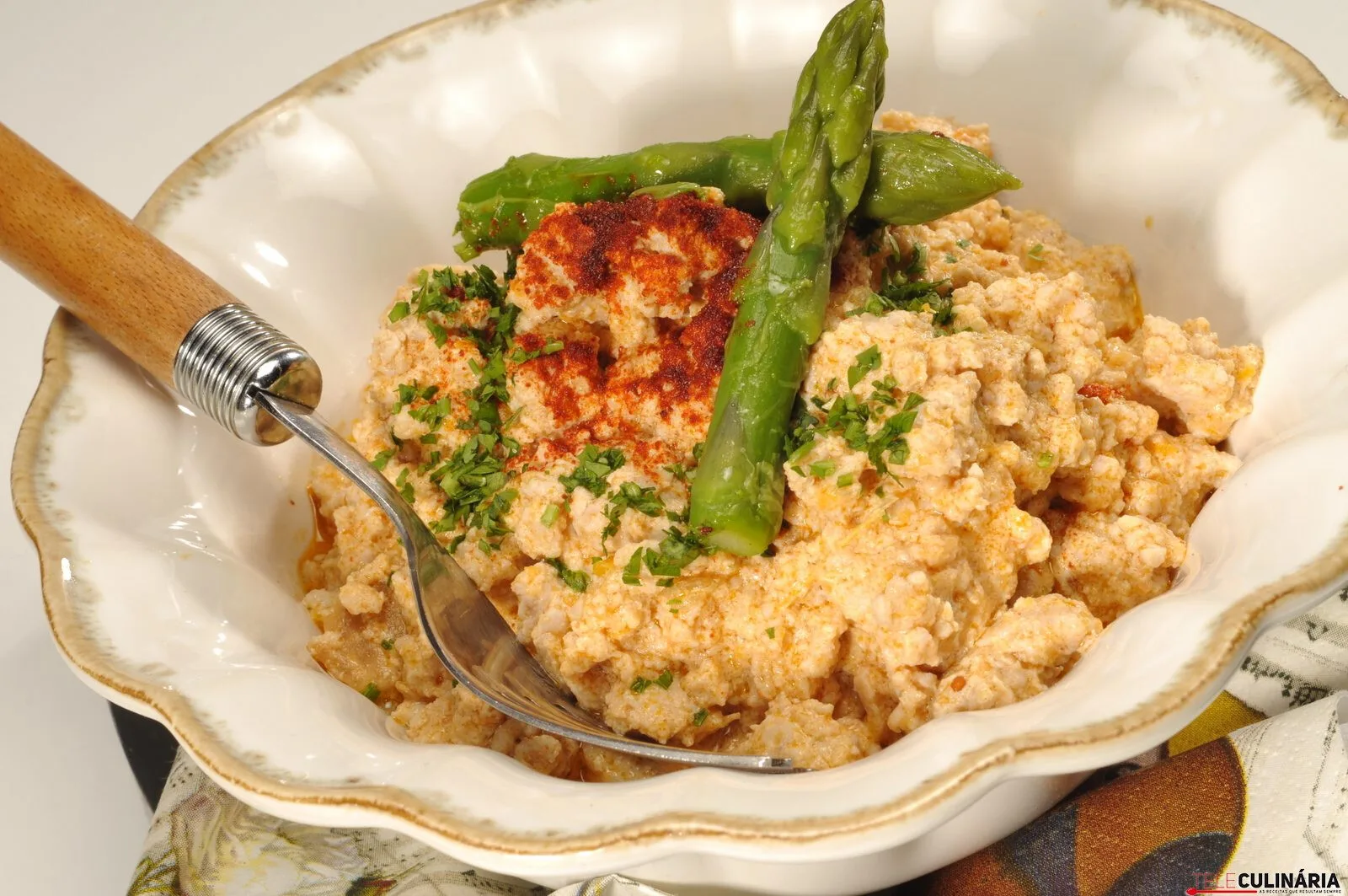 Strogonoff de peru picado