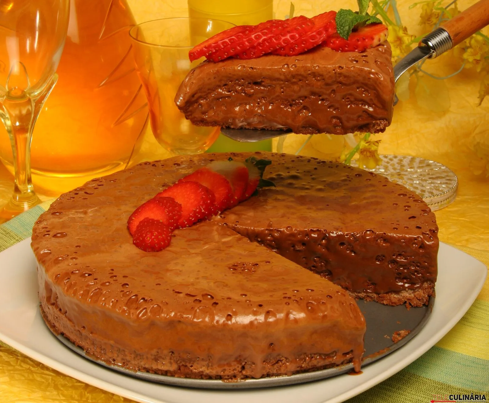 Receita de Bolo mousse de chocolate