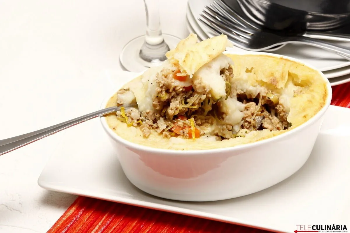 Empadão vegetariano