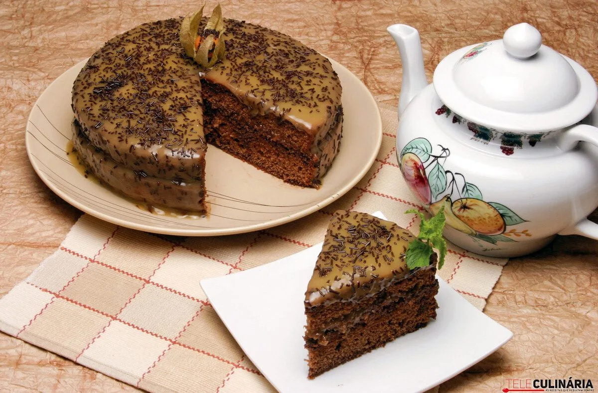Receita de bolo rico