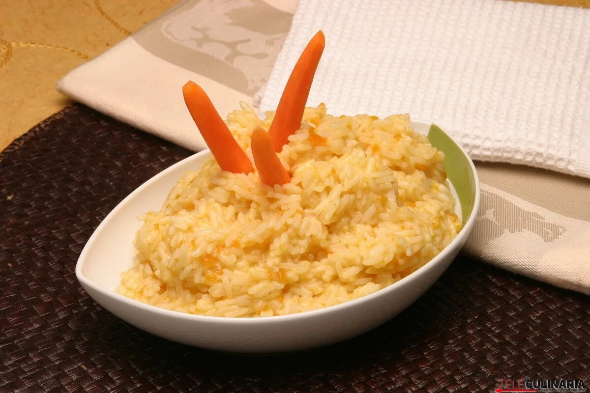 Arroz de cenoura