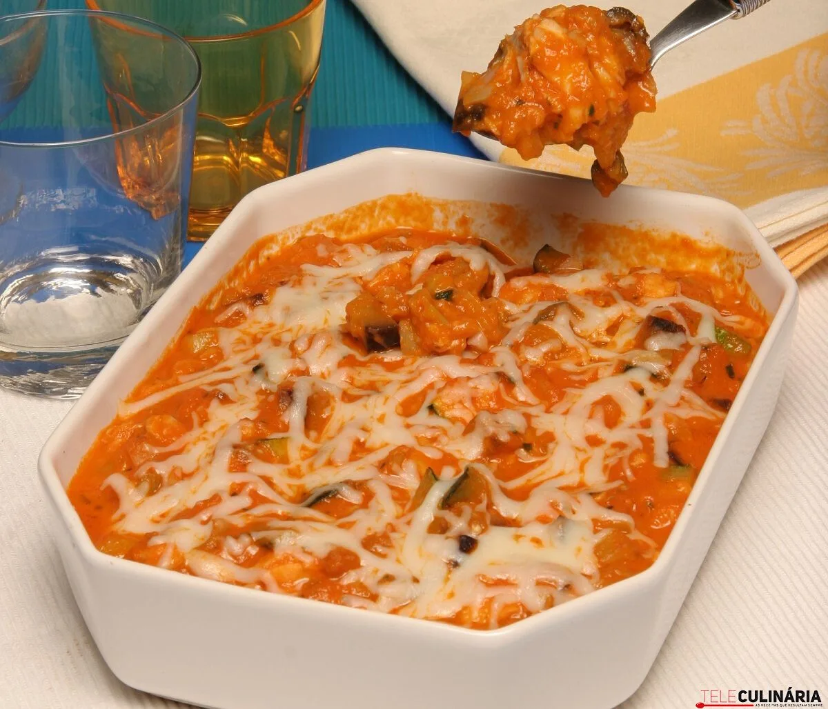 Empadão de peixe com legumes