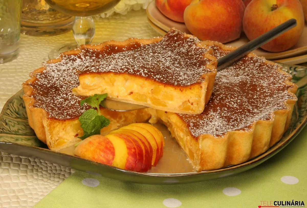 Tarte de pêssego