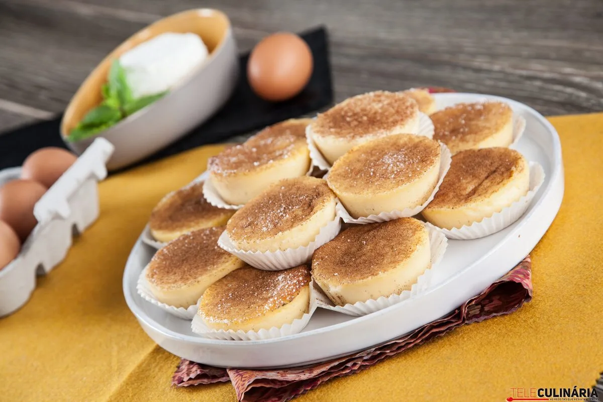 Queijadinhas de requeijão