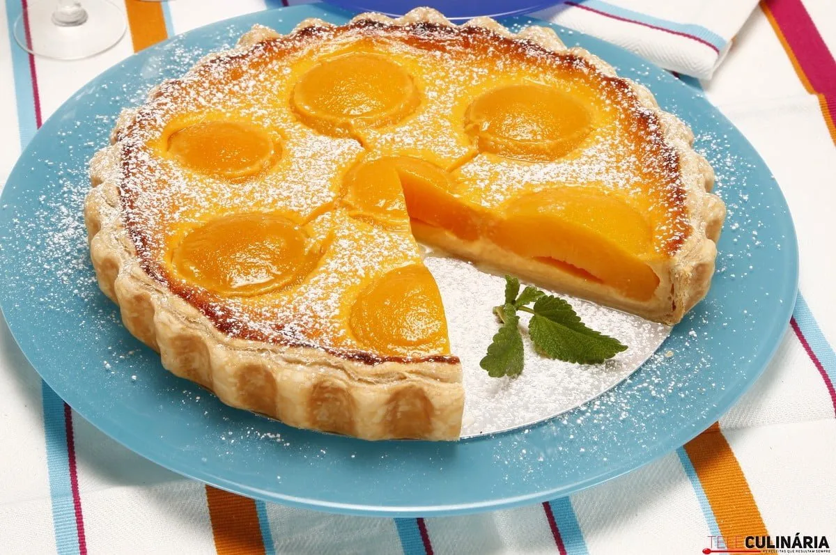 tarte de pêssego