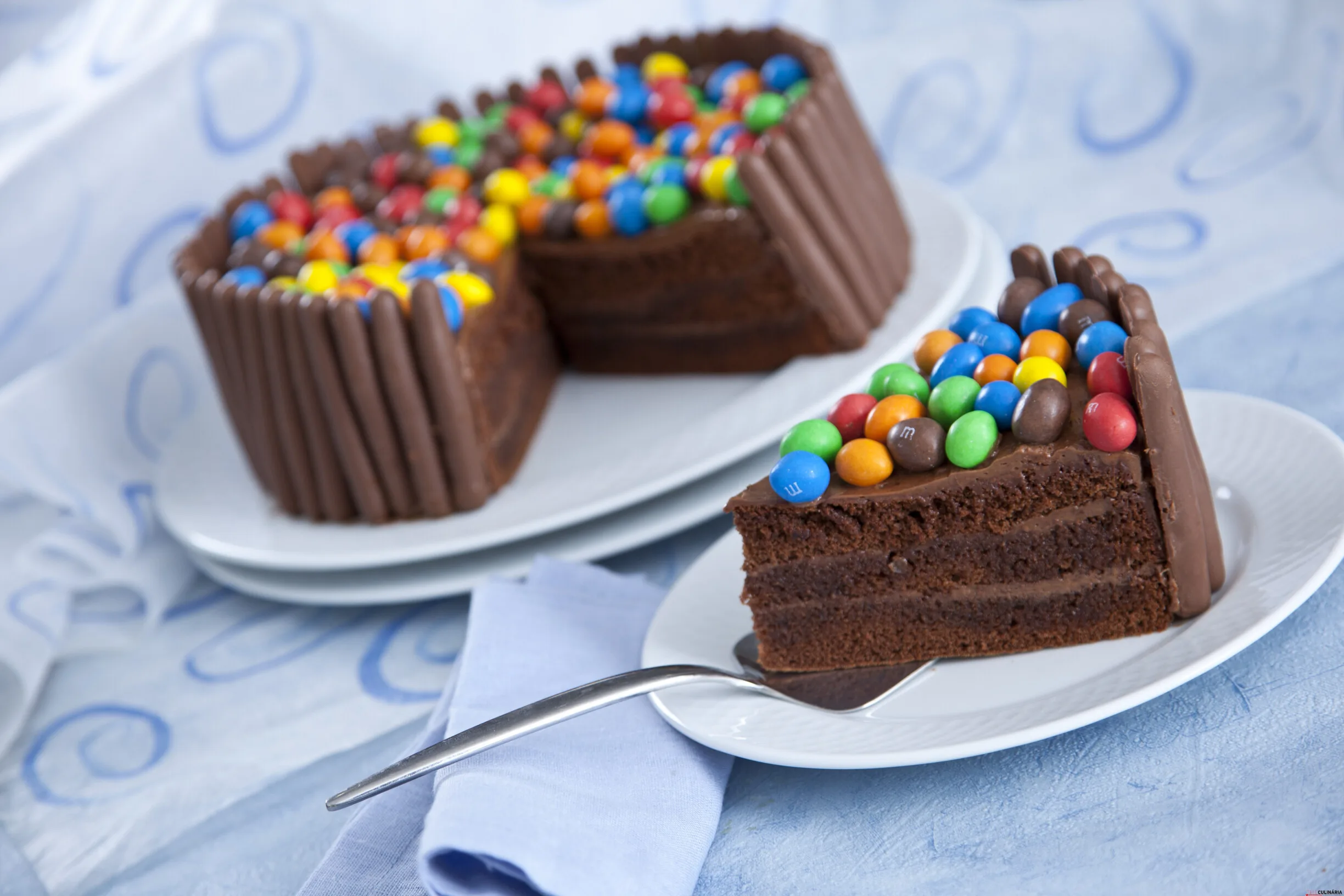 Bolo de aniversário cremoso