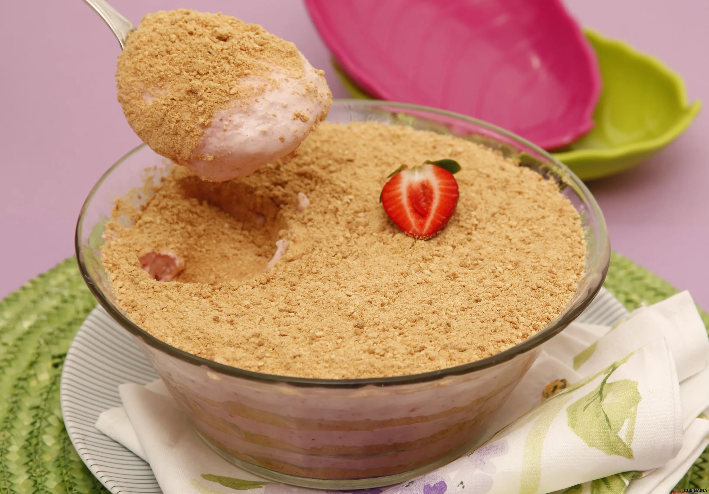 Creme gelado surpresa