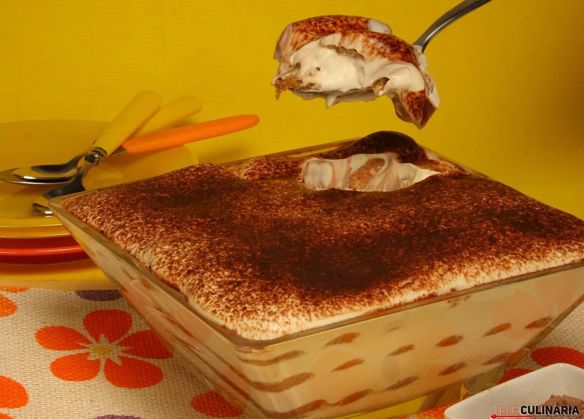 Doce de café e chocolate