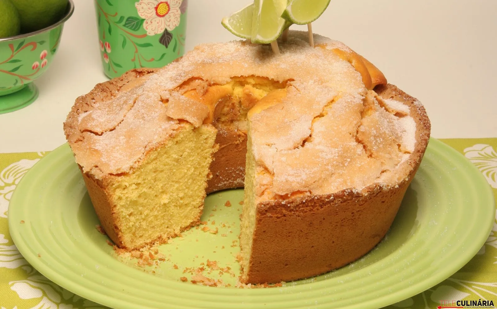 Bolo caseiro de arroz