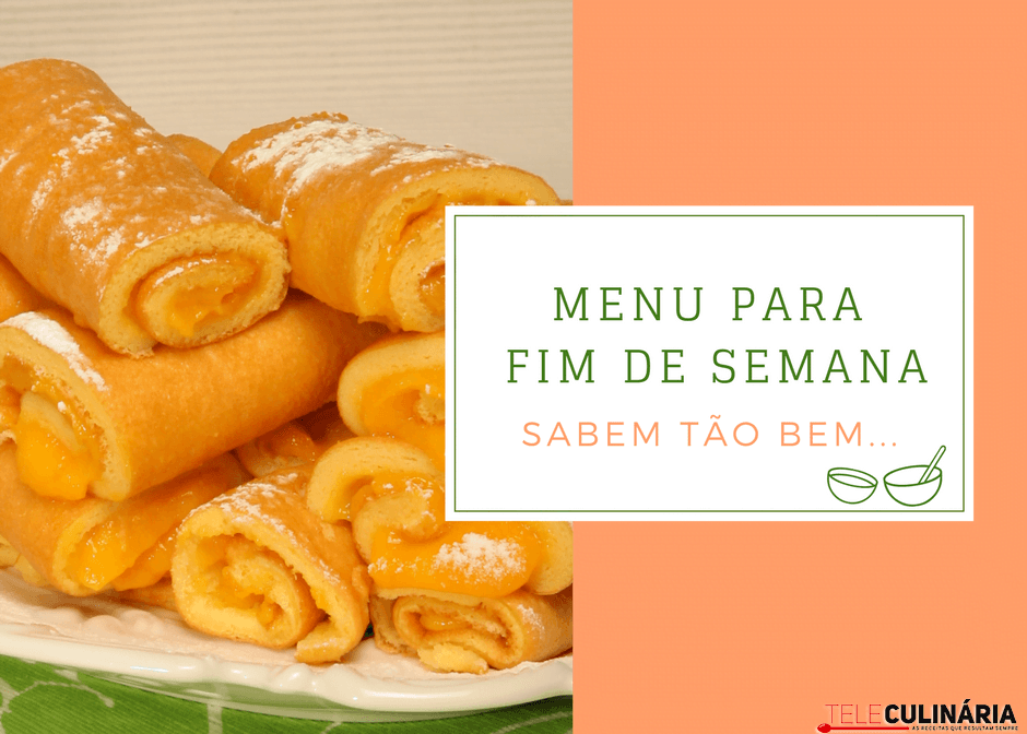 Menu para fim de semana #2