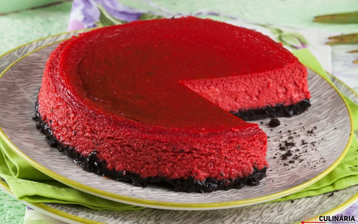 Red velvet cheesecake