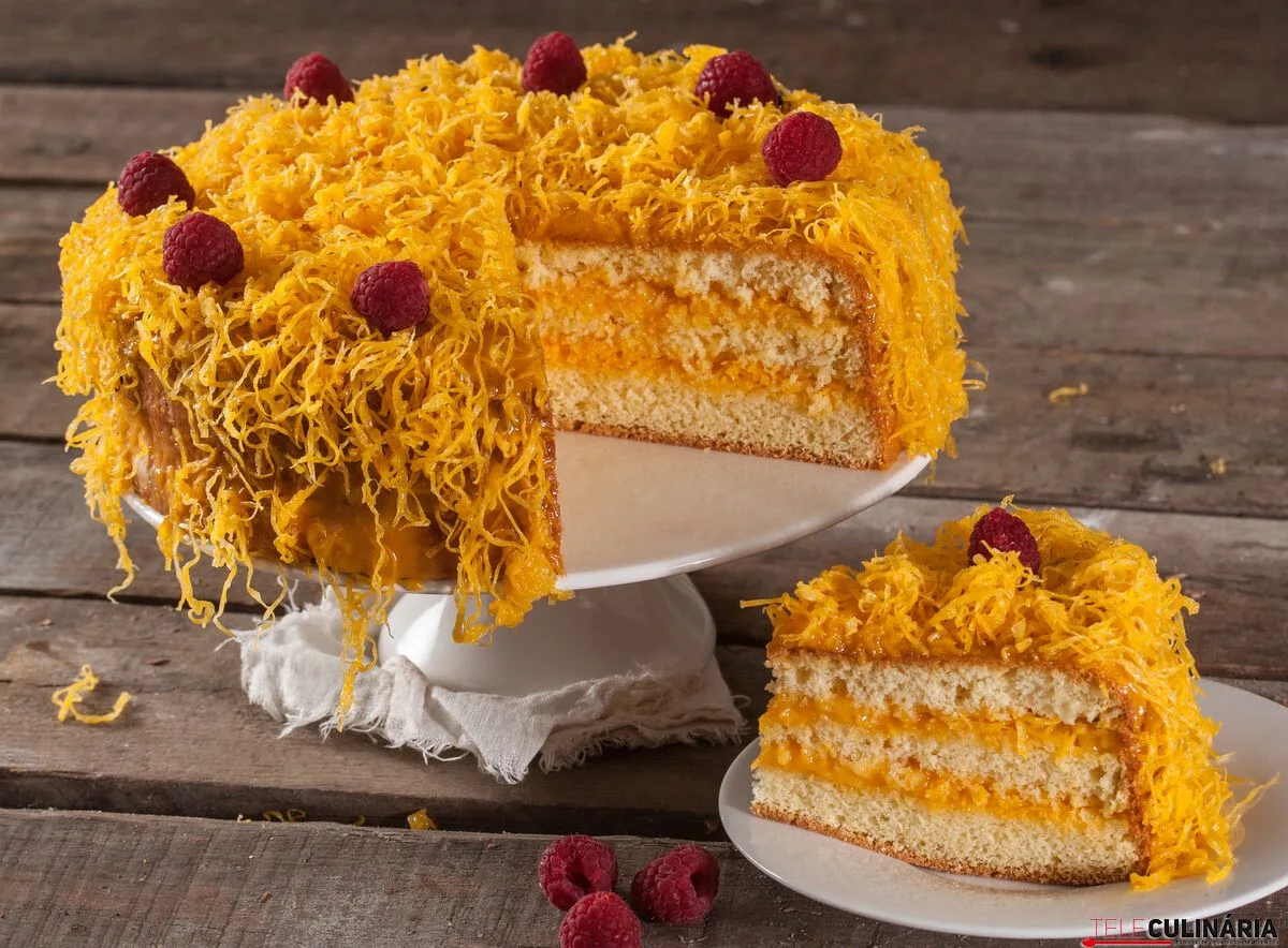 Receita de bolo delícia