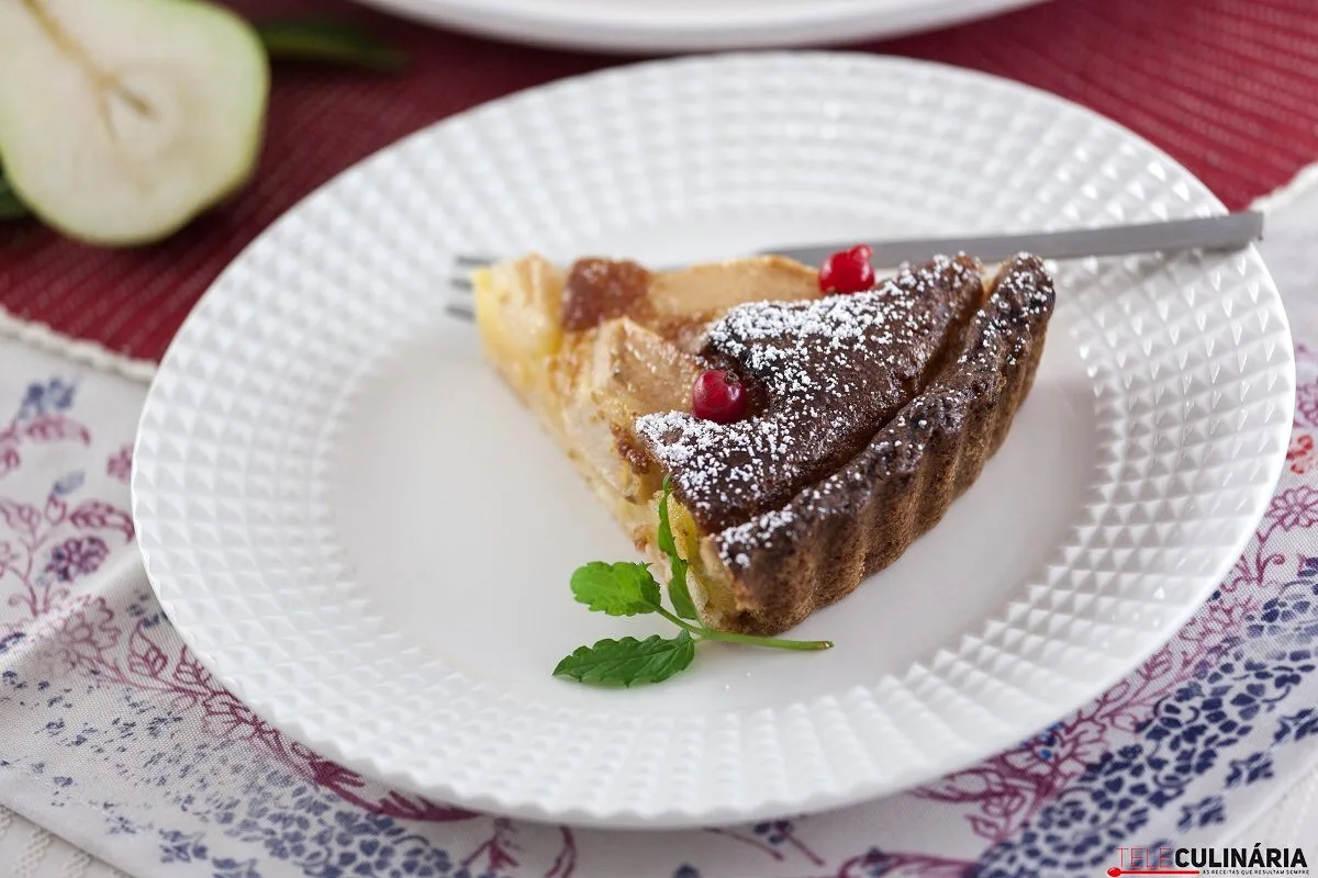 Tarte de pera – receita fácil