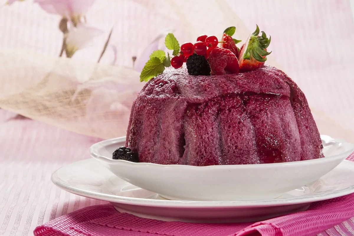 Pudim primavera-verão