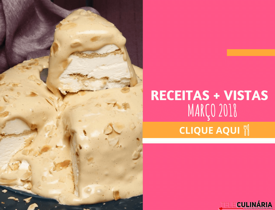 Receitas + vistas de março de 2018
