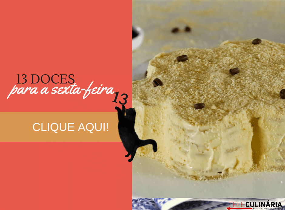 13 doces para a sexta-feira 13!