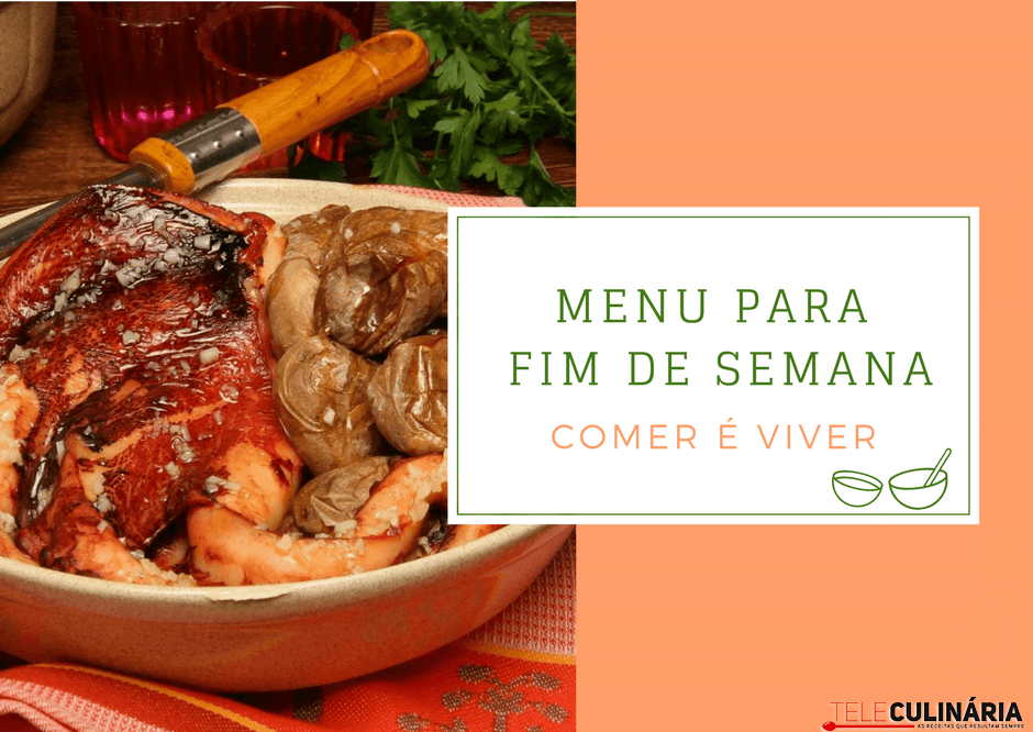 Menu para fim de semana #5