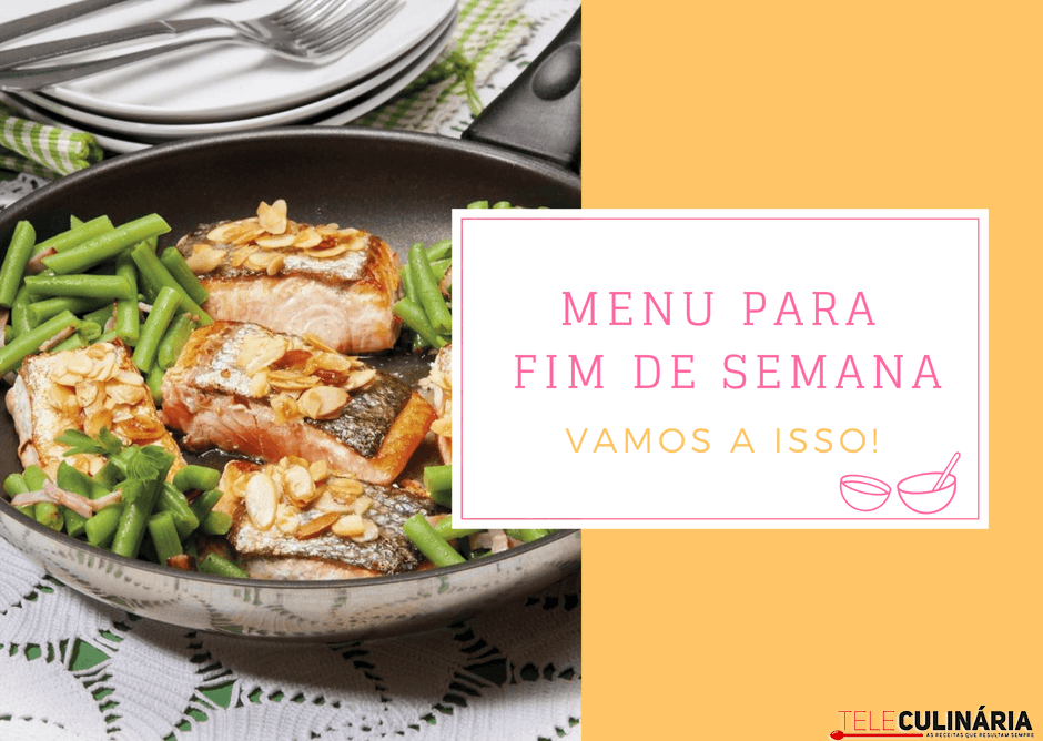 Menu para fim de semana #10