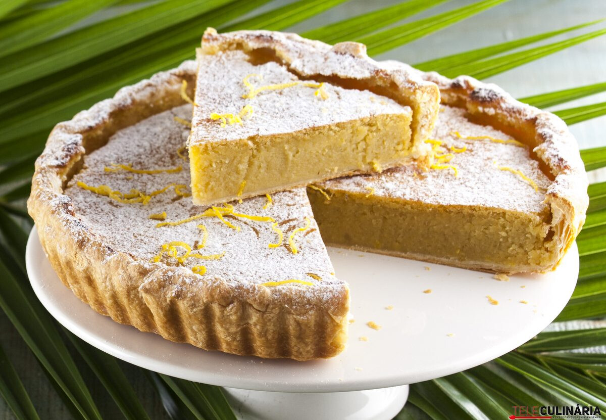 Tarte de grão-de-bico