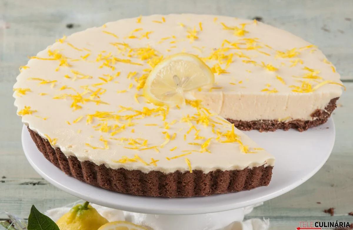 Receita de tarte de limão