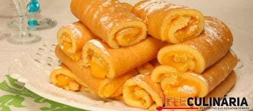 Tortinhas recheadas com ovos-moles