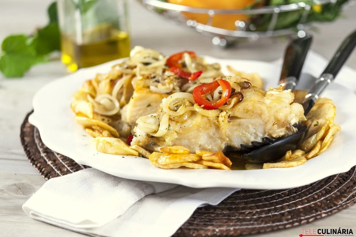Bacalhau de cebolada