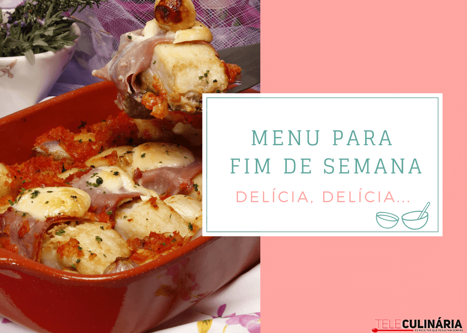 Menu para fim de semana #9