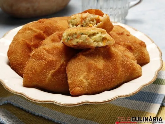 Rissóis de pescada (robot de cozinha)