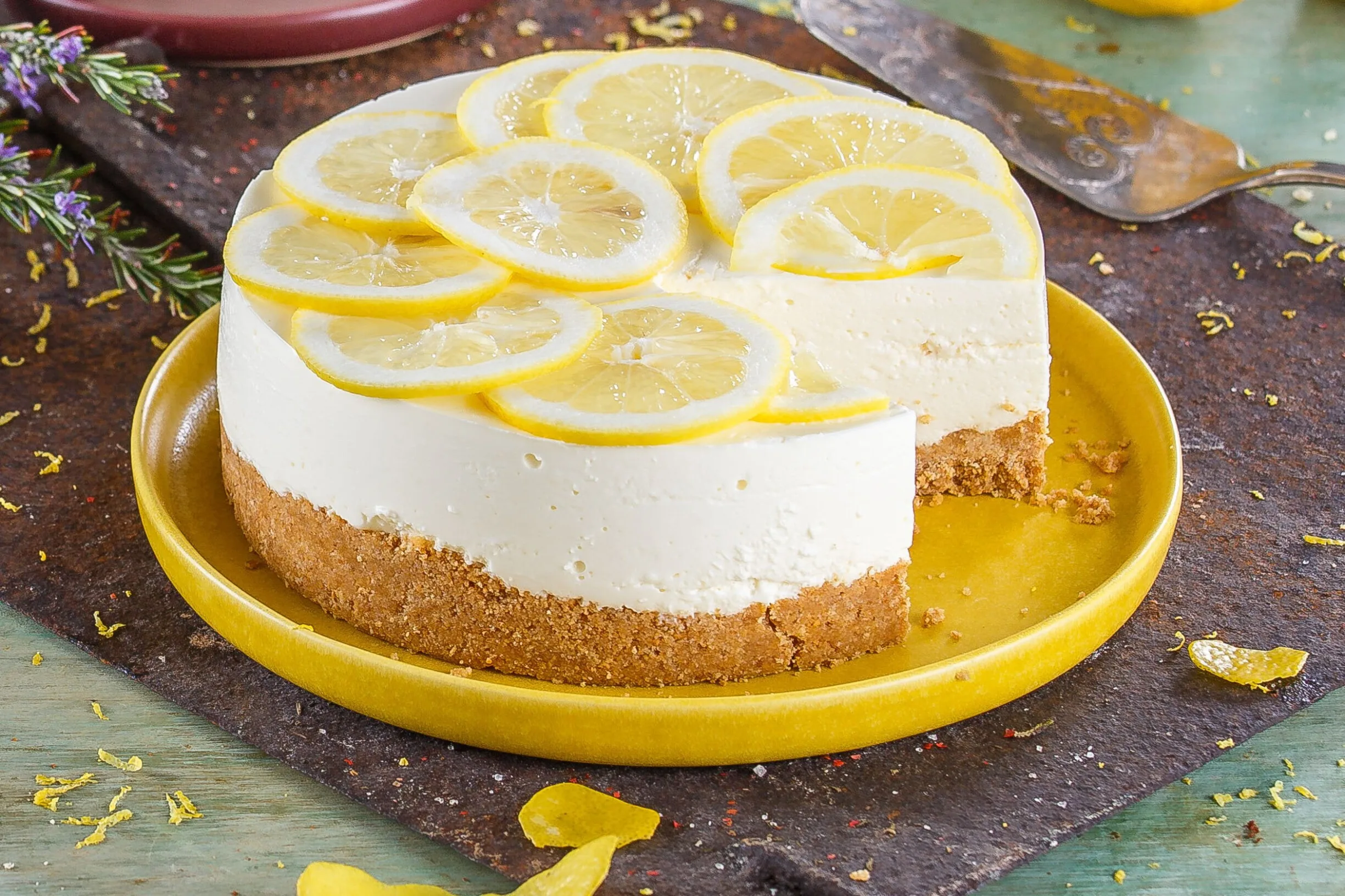 Cheesecake de limão